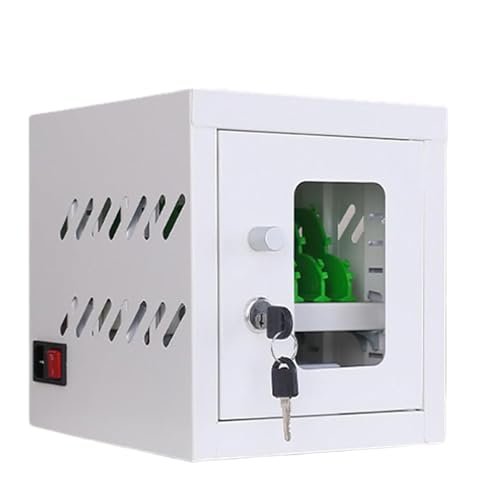 Mobile Phone Charging Cabinet with Wheels - Portable Storage Box for Conference Room