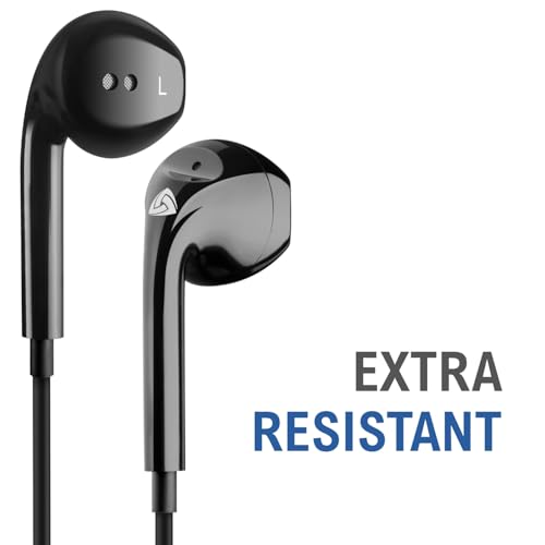 LUDOS Zenith Wired Earbuds with Microphone & 3.5mm Jack