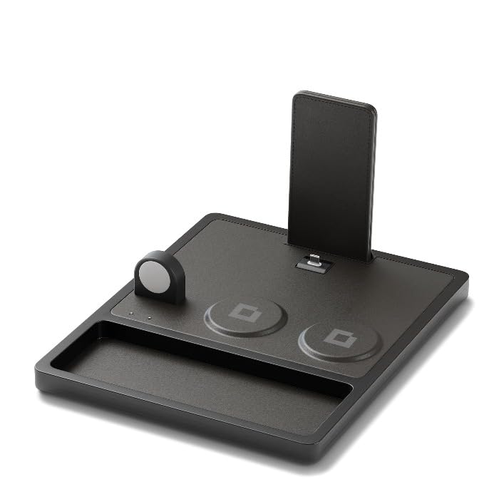 Quad Tray 4-in-1 MagSafe Wireless Charger & iPad Stand