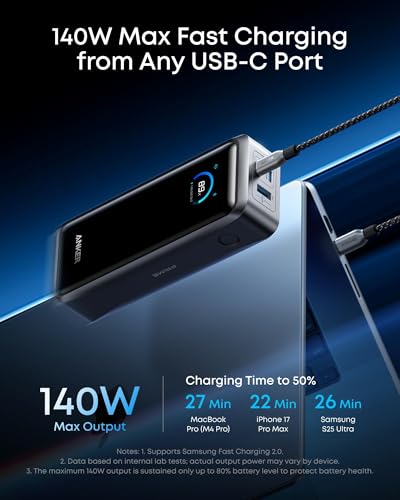 Anker Prime 26,250mAh Power Bank & 25W MagSafe Charger