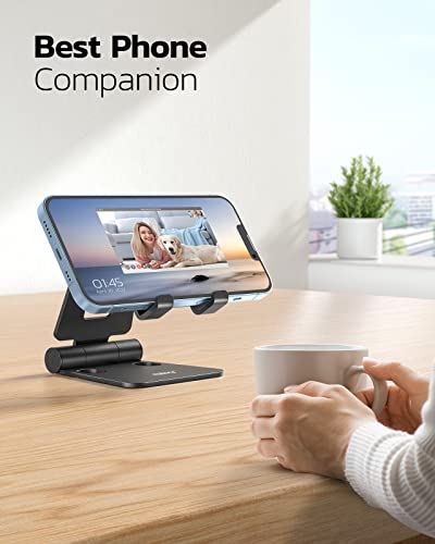 Nulaxy Dual Folding Adjustable Cell Phone Stand Holder