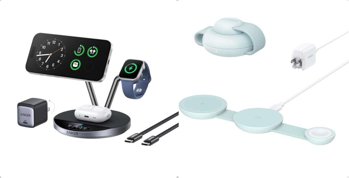 Anker Prime MagSafe 3-in-1 Wireless Charging Station
