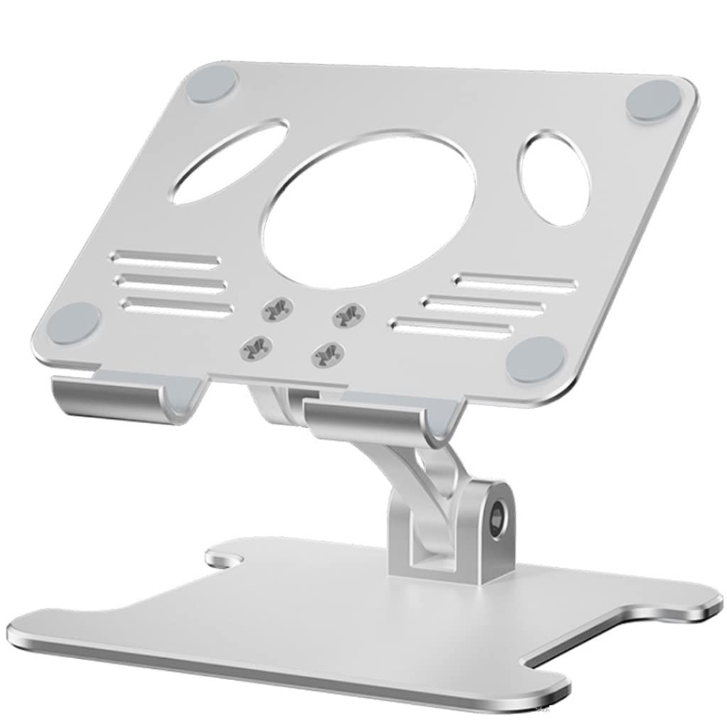 Adjustable Dual-Axis Aluminum Tablet & Smartphone Stand