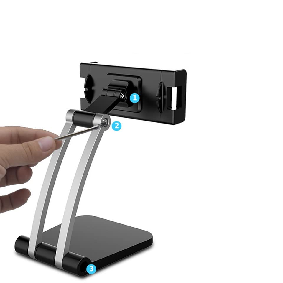 Adjustable 360° Folding Tablet & Phone Desk Stand Holder