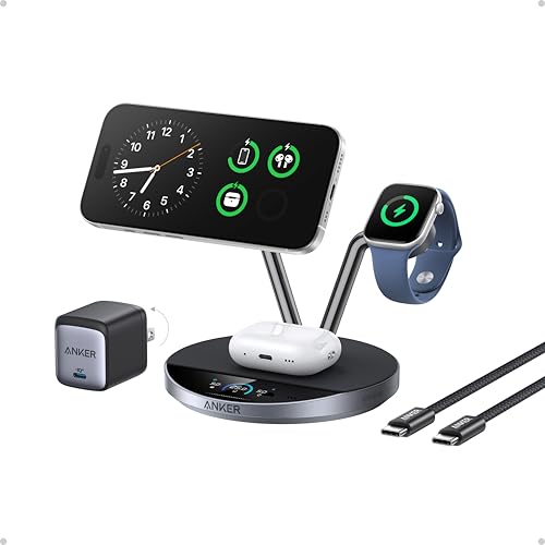 Anker Prime MagSafe 3-in-1 Wireless Charging Station