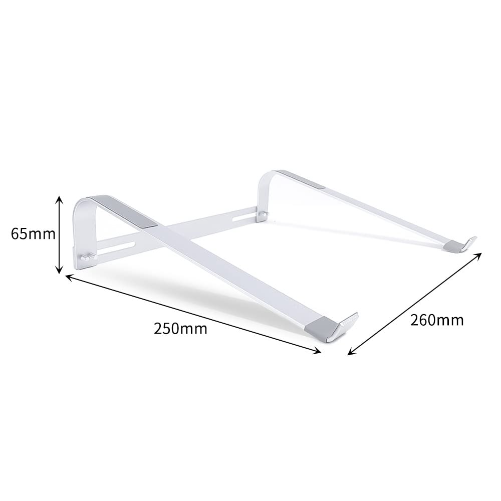Portable Aluminum Laptop Stand with Universal Desk Holder