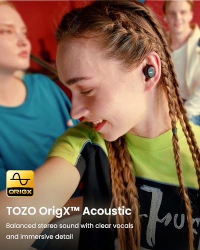 TOZO A1 Lightweight Bluetooth 5.3 Wireless Earbuds