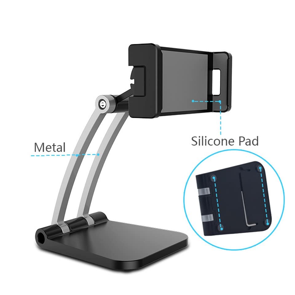 Adjustable 360° Folding Tablet & Phone Desk Stand Holder