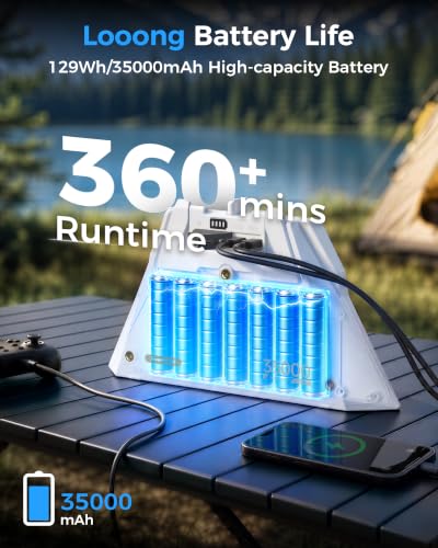 Saunyoto Starlink Mini Battery 129Wh 35000mAh and Starlink Mini Battery Pack 166Wh/45,000mAh Power Bank