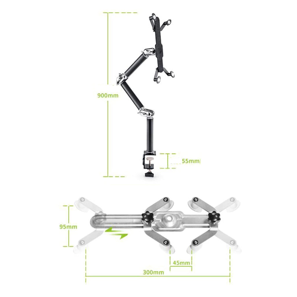 Universal 360° Adjustable Aluminum Tablet & Phone Stand