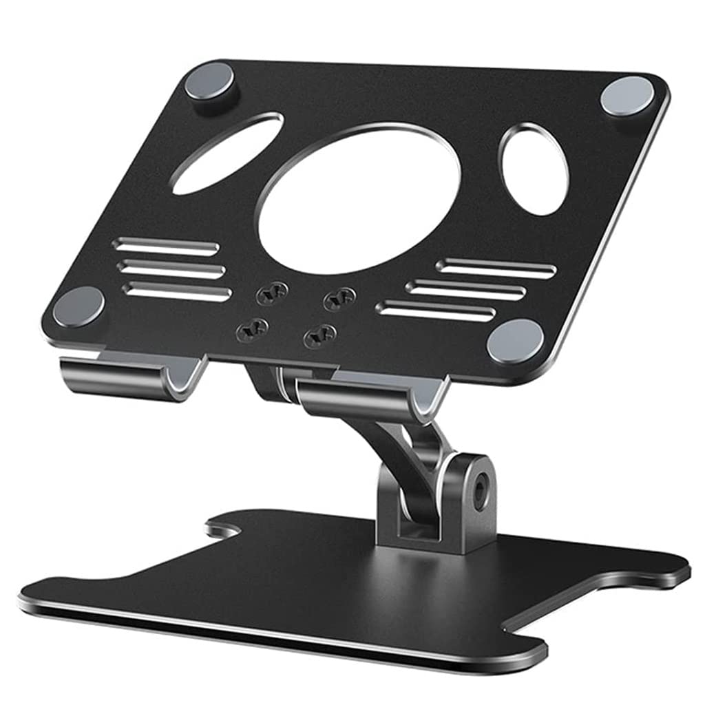 Adjustable Dual-Axis Aluminum Tablet & Smartphone Stand