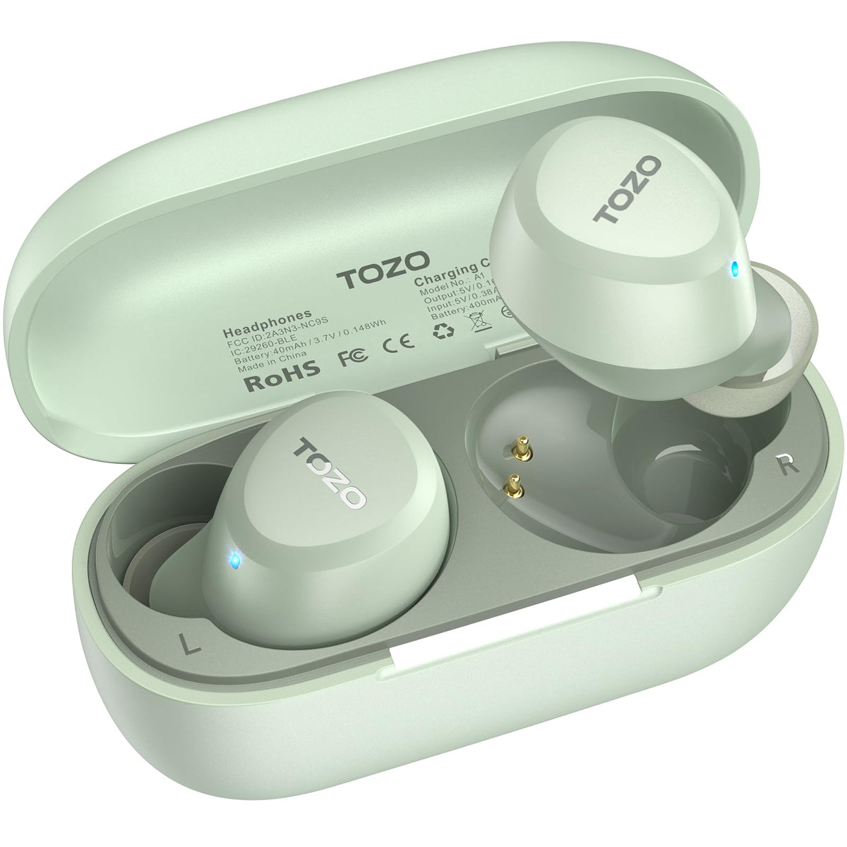 TOZO A1 Lightweight Bluetooth 5.3 Wireless Earbuds