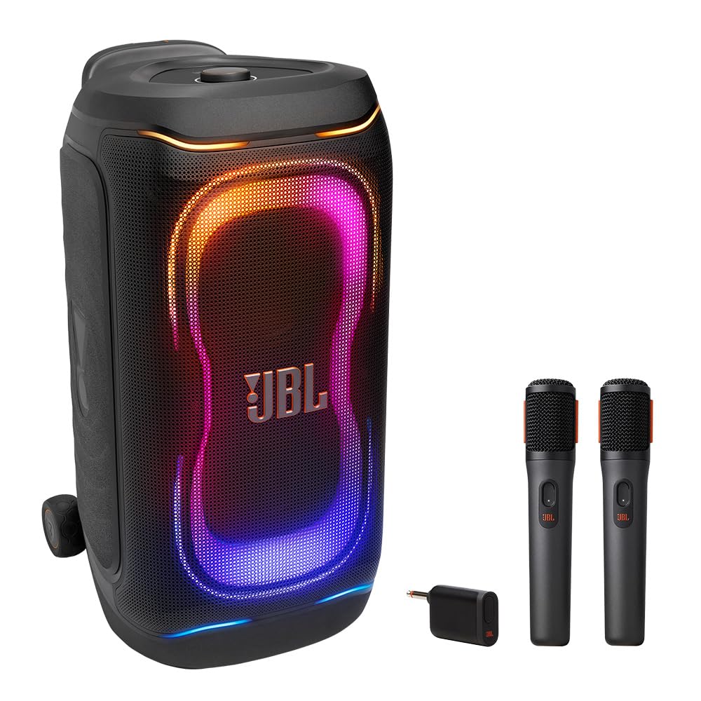 JBL PartyBox Portable Speaker & Wireless Microphone Bundle