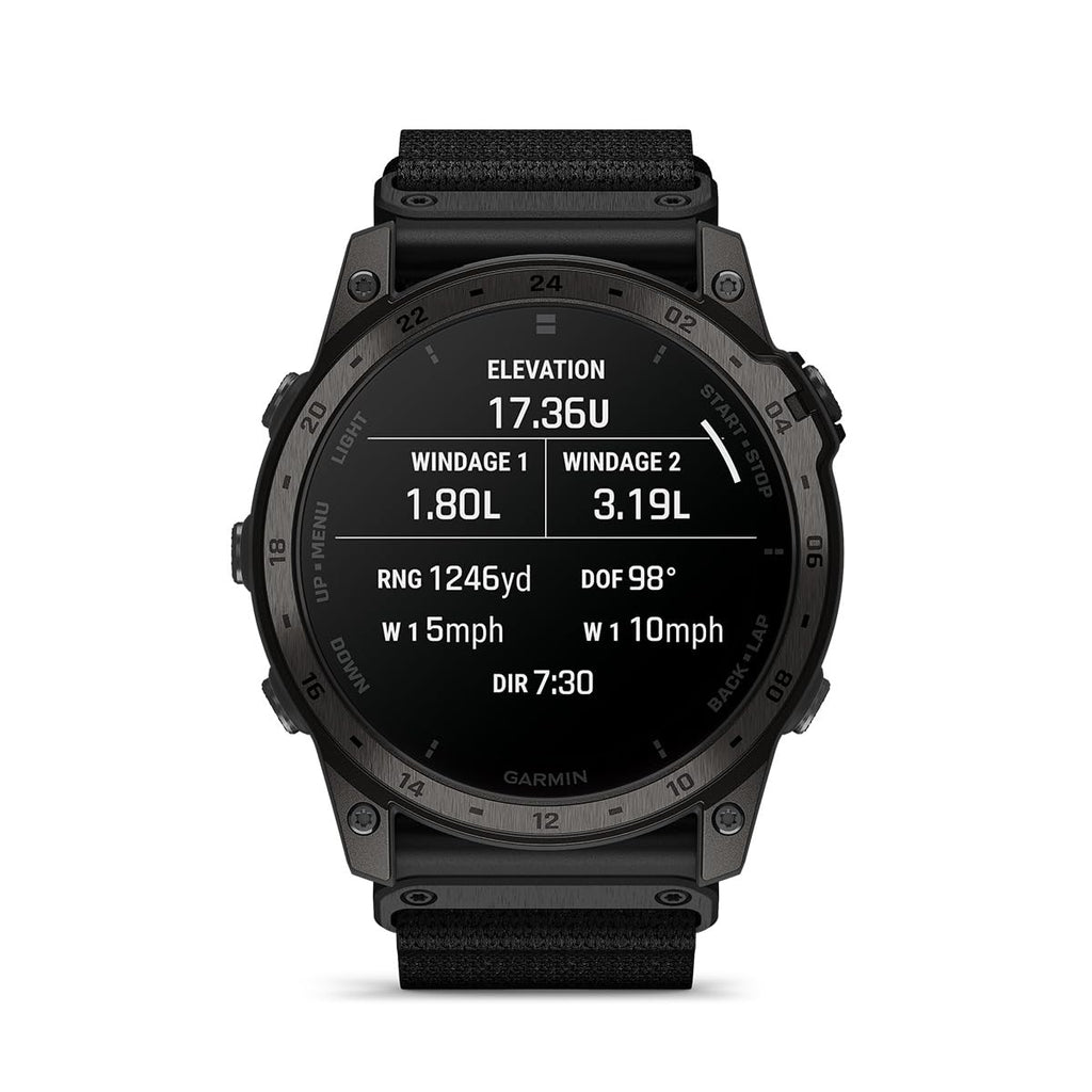 Garmin tactix 8 Tactical GPS Smartwatch with Charger Bundle