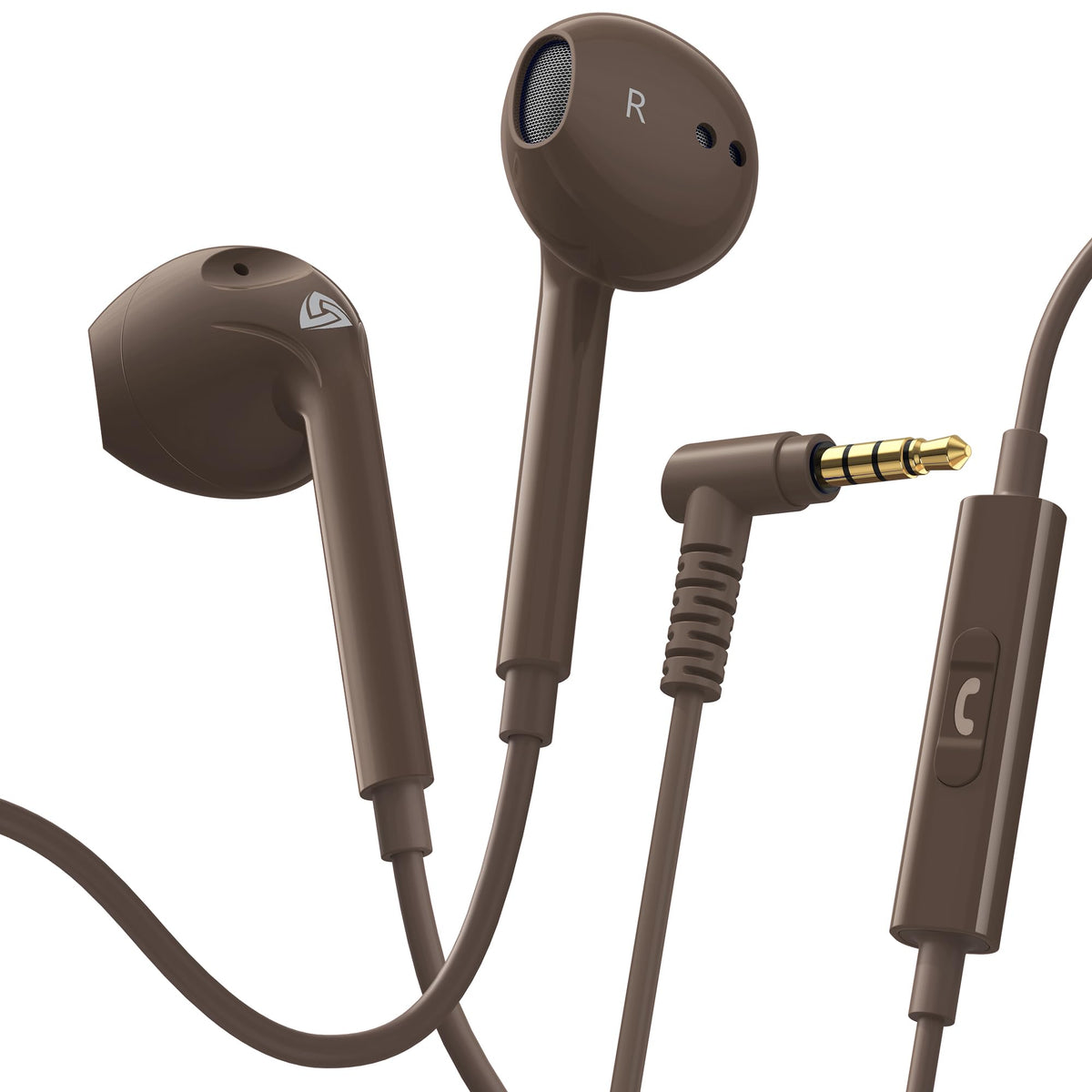 LUDOS Zenith Wired Earbuds with Microphone & 3.5mm Jack