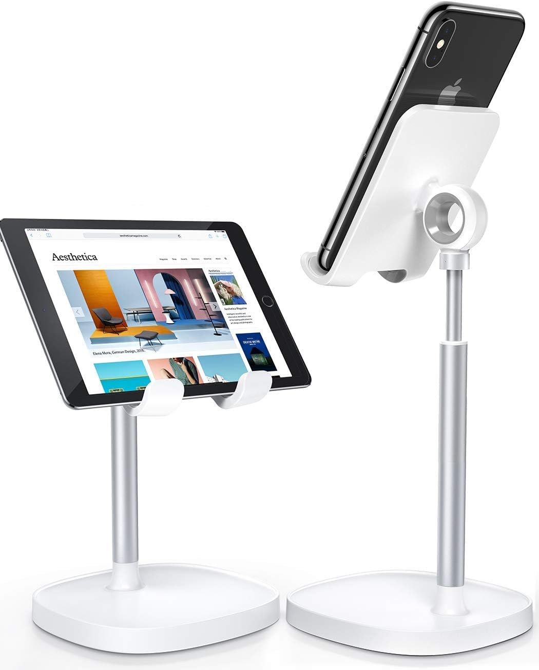 LISEN Adjustable Desk Phone Stand for Nintendo Switch & Mobile