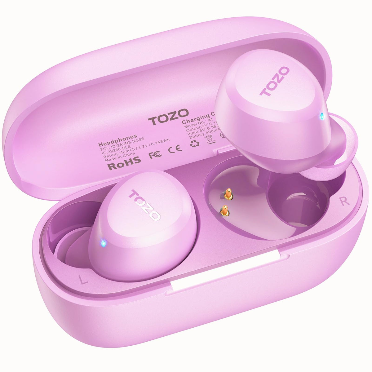 TOZO A1 Lightweight Bluetooth 5.3 Wireless Earbuds