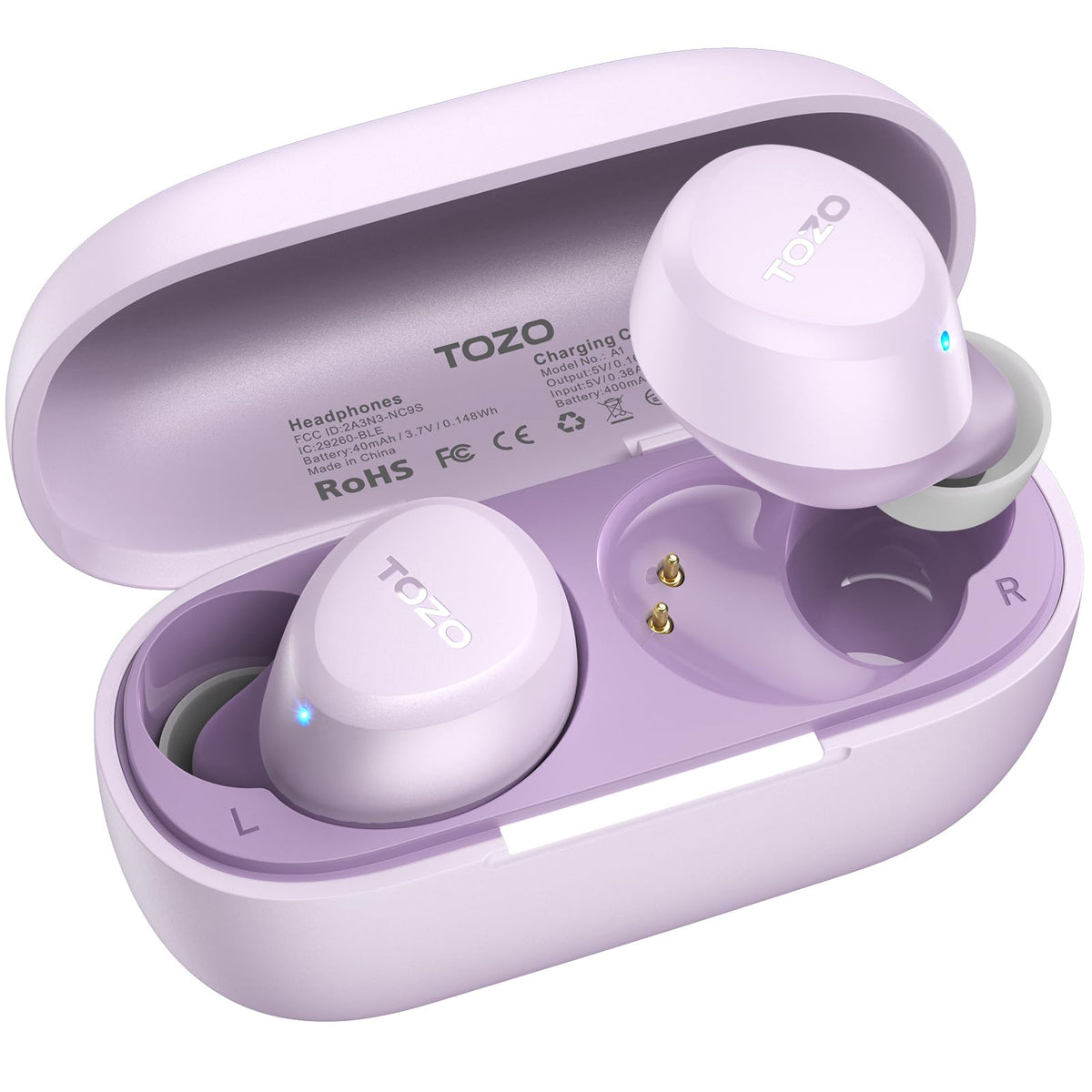 TOZO A1 Lightweight Bluetooth 5.3 Wireless Earbuds