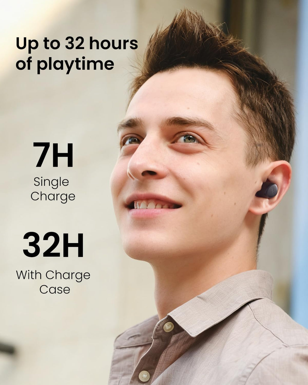 TOZO A1 Lightweight Bluetooth 5.3 Wireless Earbuds