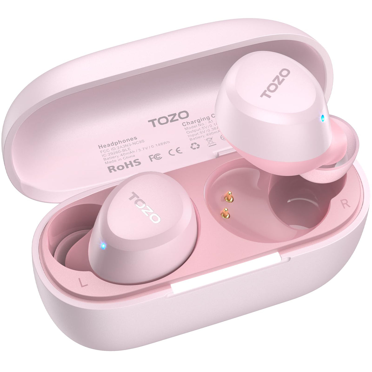 TOZO A1 Lightweight Bluetooth 5.3 Wireless Earbuds