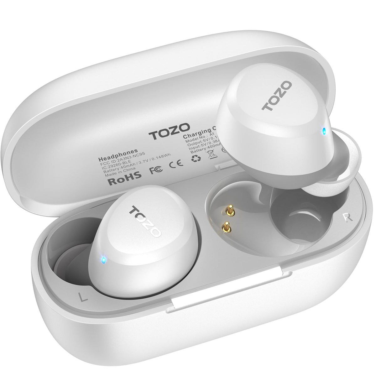 TOZO A1 Lightweight Bluetooth 5.3 Wireless Earbuds