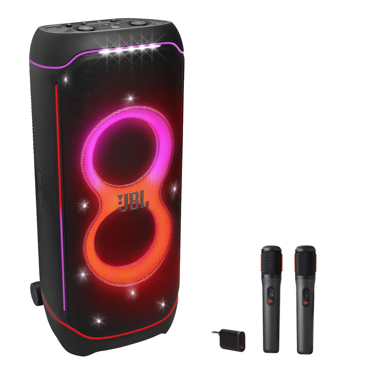 JBL PartyBox Portable Speaker & Wireless Microphone Bundle