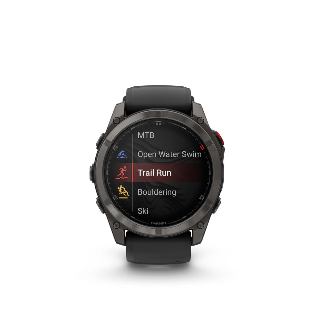 Garmin Fenix 8 Pro Sapphire 51mm Titanium Smartwatch Bundle