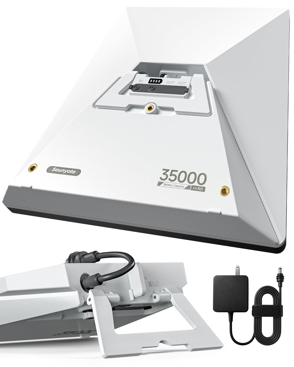 Saunyoto Starlink Mini Battery 129Wh 35000mAh and Starlink Mini Battery Pack 166Wh/45,000mAh Power Bank