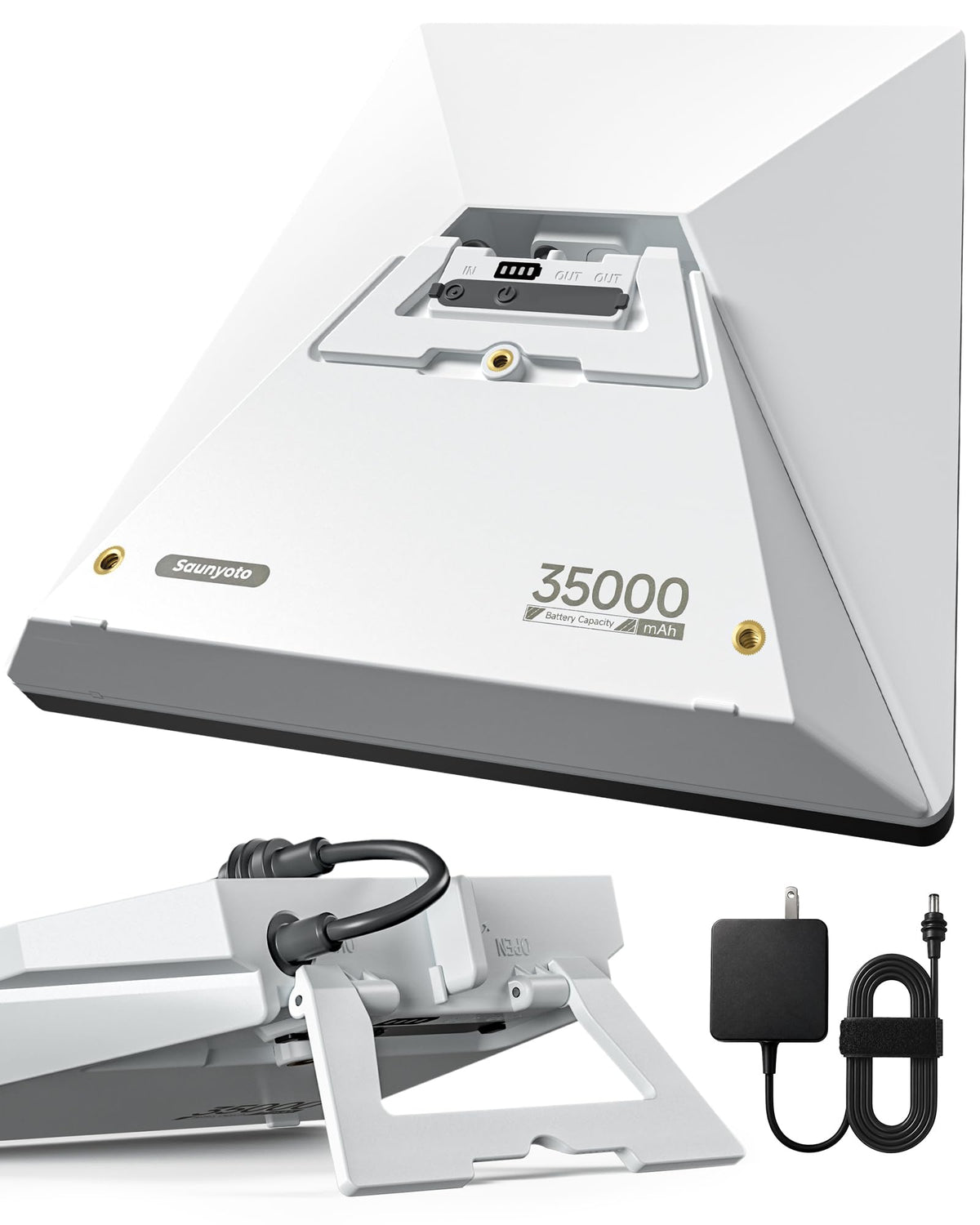Saunyoto Starlink Mini Battery 129Wh 35000mAh and Starlink Mini Battery Pack 166Wh/45,000mAh Power Bank