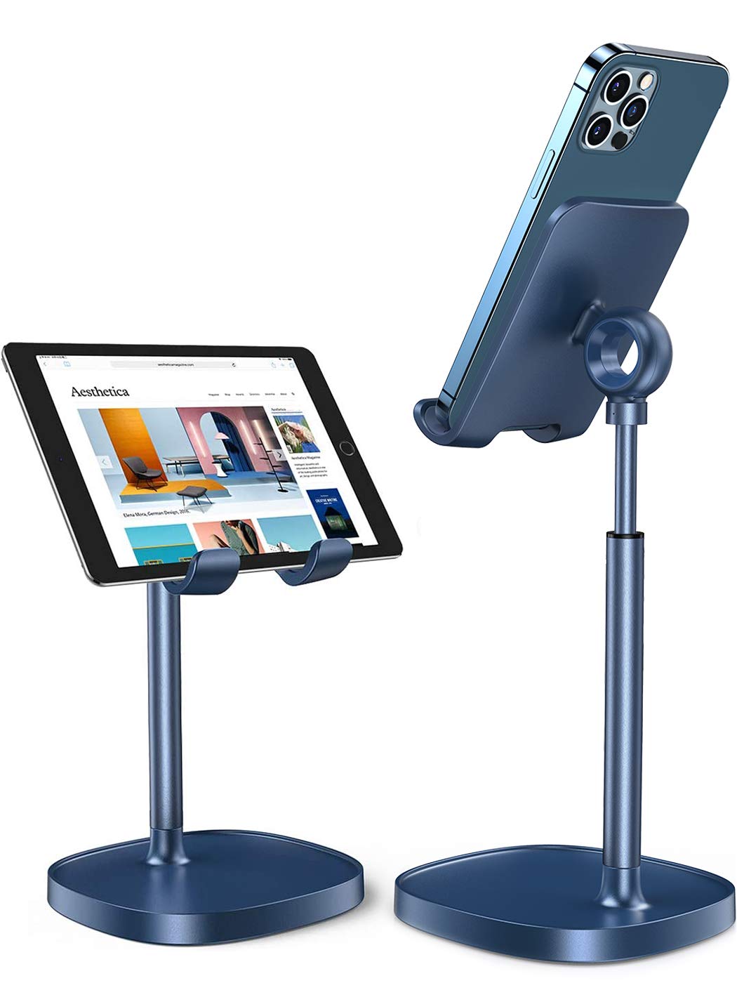 LISEN Adjustable Desk Phone Stand for Nintendo Switch & Mobile
