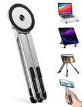 Werfami Portable Laptop & Tablet Desk Stand Riser - Silver
