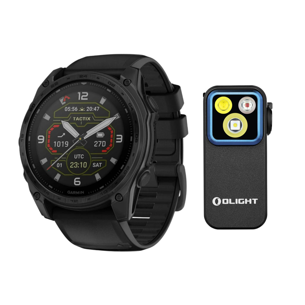 Garmin tactix 8 51mm Black Tactical GPS Smartwatch Bundle