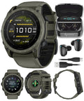 Garmin Tactix 8 51mm AMOLED Tactical GPS Smartwatch Bundle