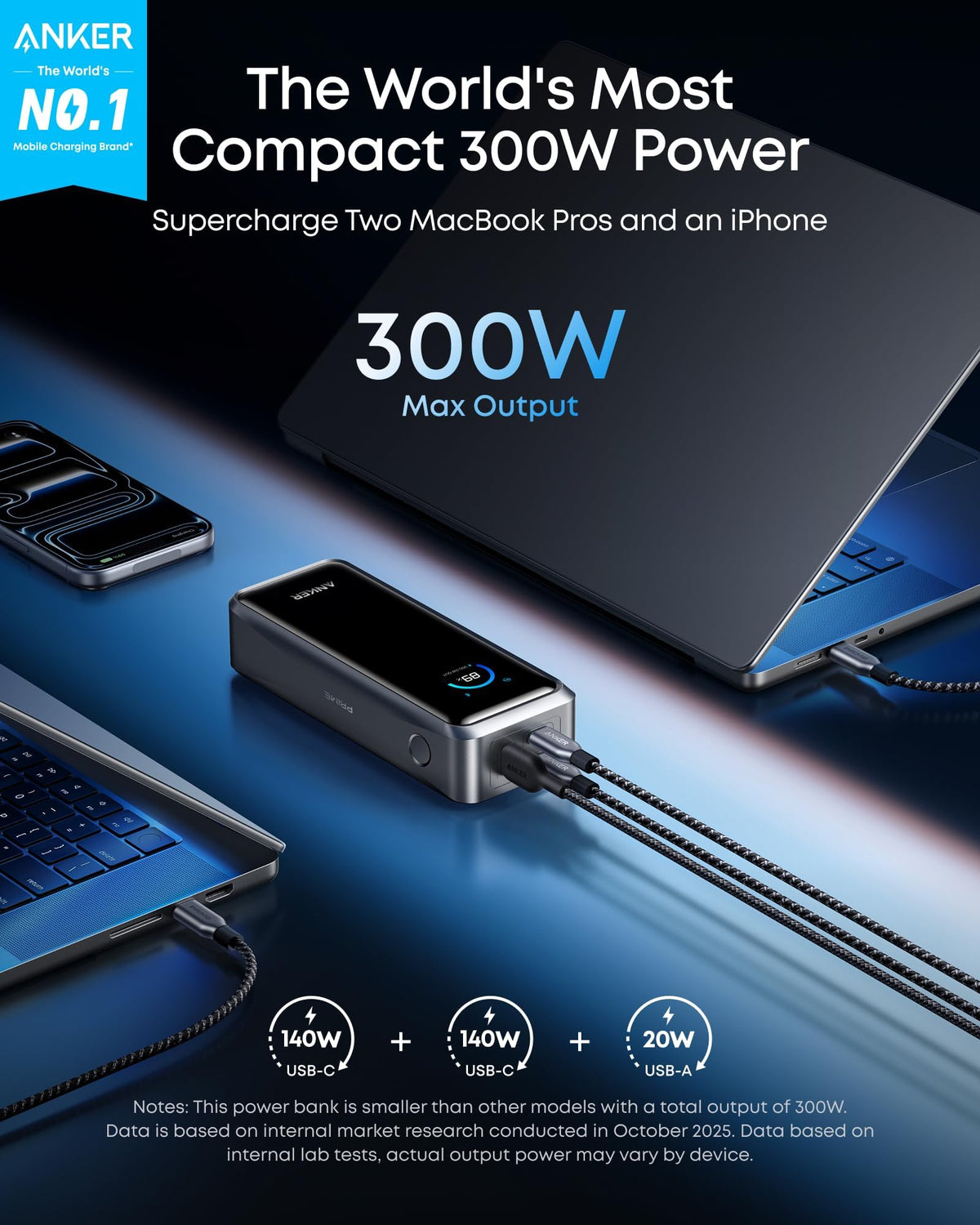 Anker Prime 26,250mAh Power Bank & 25W MagSafe Charger