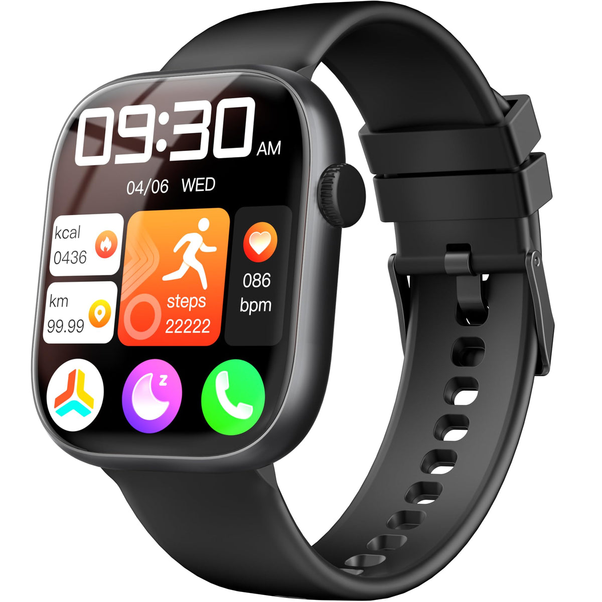 KIPTUMTEK Smartwatch for Men & Women Fitness Tracker
