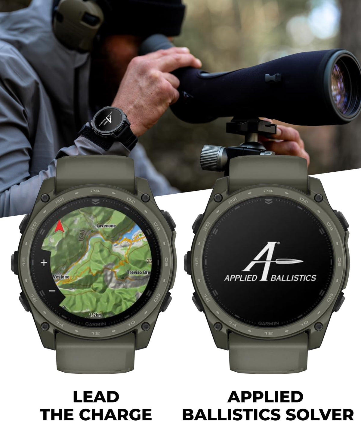 Garmin Tactix 8 51mm AMOLED Tactical GPS Smartwatch Bundle