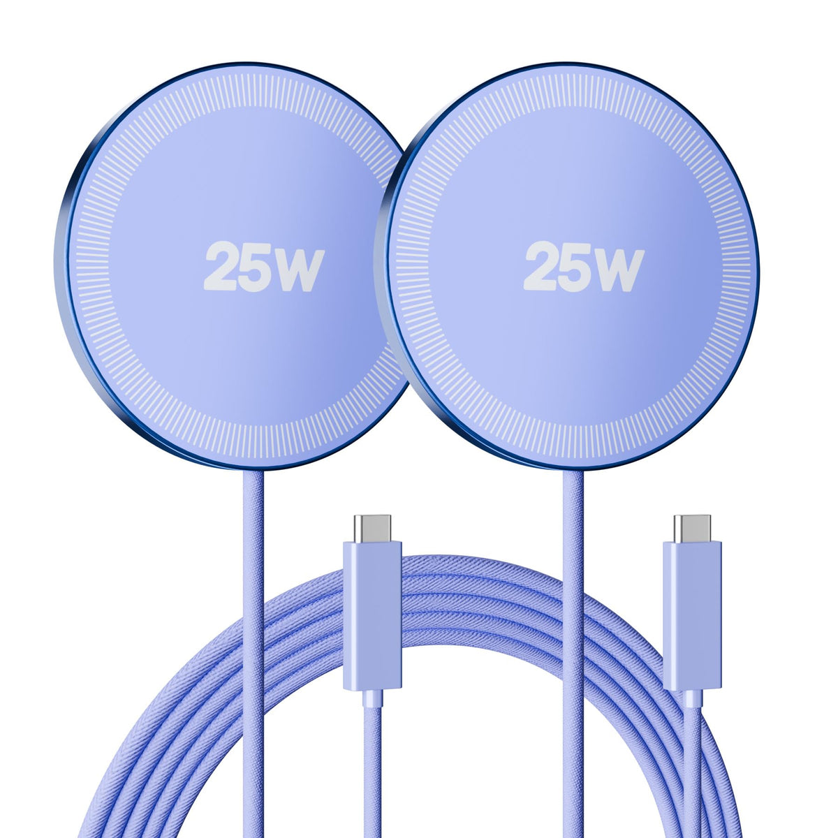 25W Magnetic Wireless Fast Charging Pad for Smartphones
