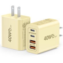 Dulums 2 Pack 40w USB C Wall Charger