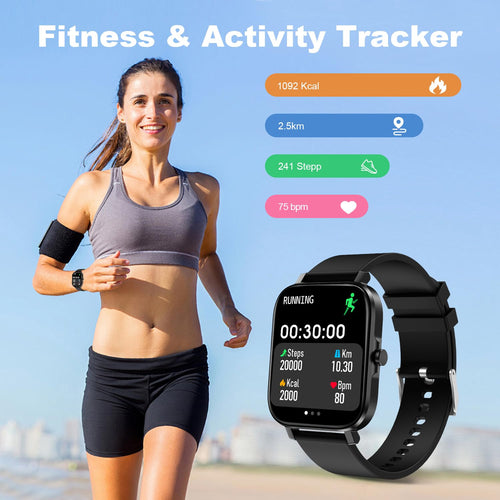 1.83-Inch Smartwatch Fitness Tracker for iPhone & Android