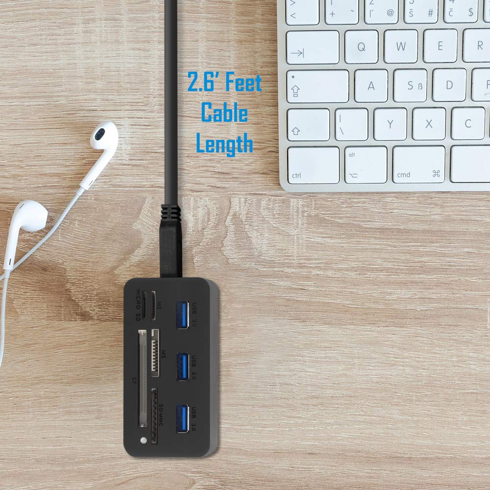 Kingwin USB-C Hub with USB 3.0 & Multi-Card Reader