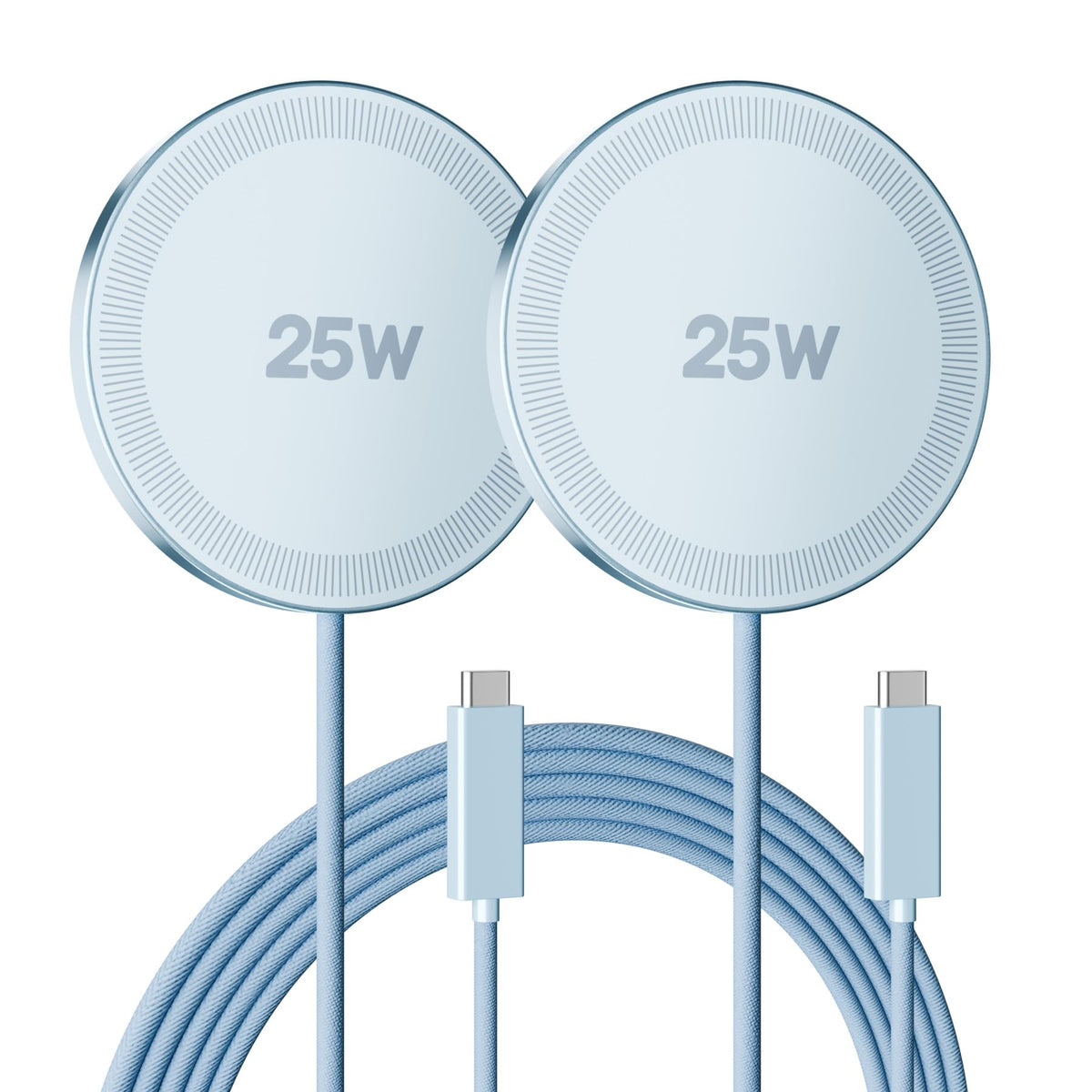 25W Magnetic Wireless Fast Charging Pad for Smartphones