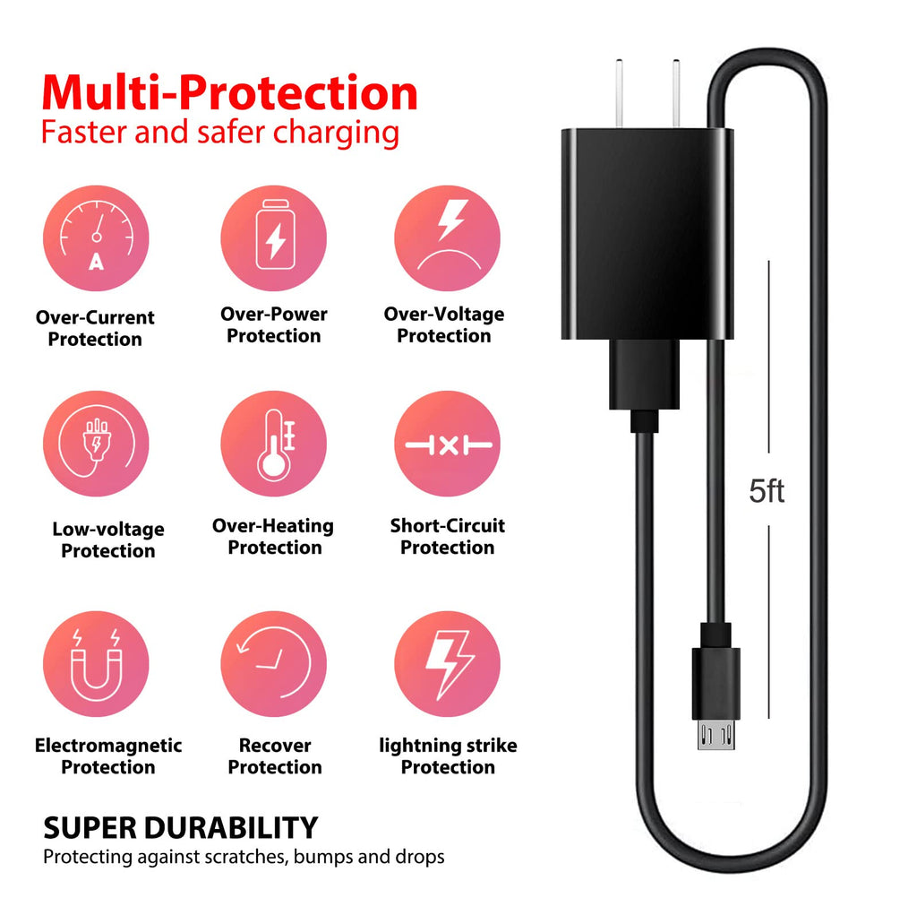 Micro USB Wall Charger for Franklin & Alcatel Hotspots