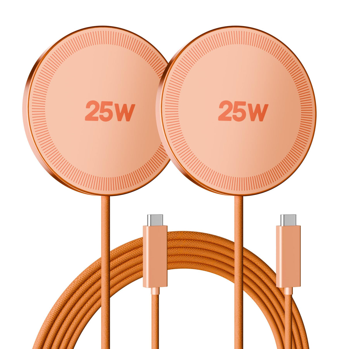 25W Magnetic Wireless Fast Charging Pad for Smartphones
