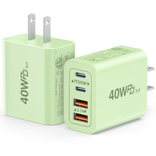 Dulums 2 Pack 40w USB C Wall Charger