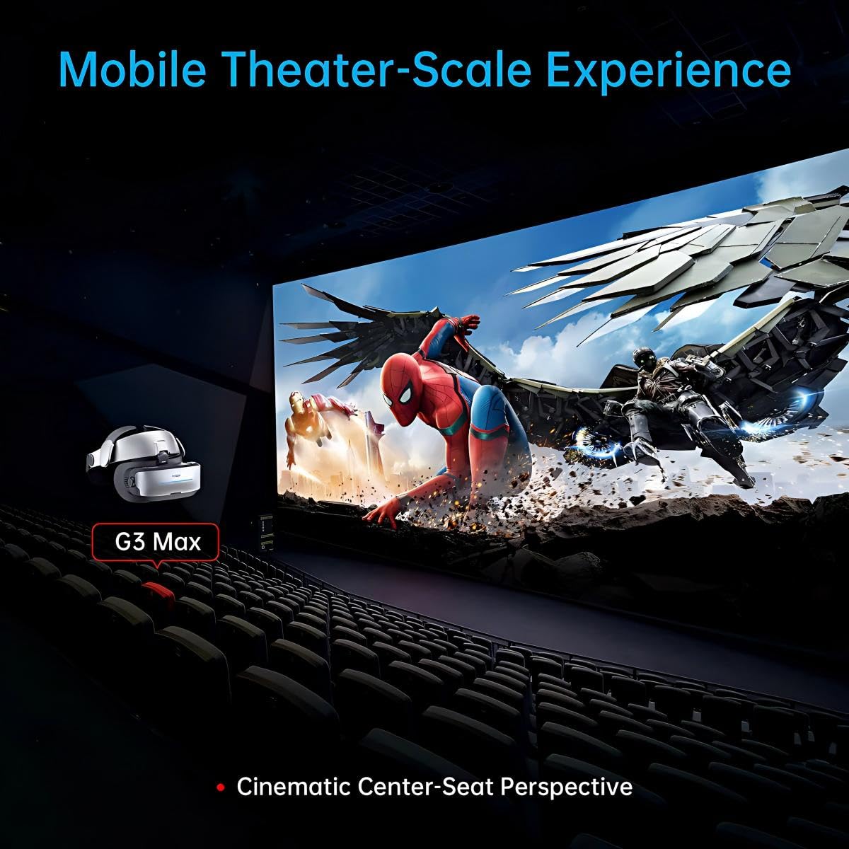GOOVIS G3 MAX 2.5K Micro-OLED Personal Cinema Headset Bundle