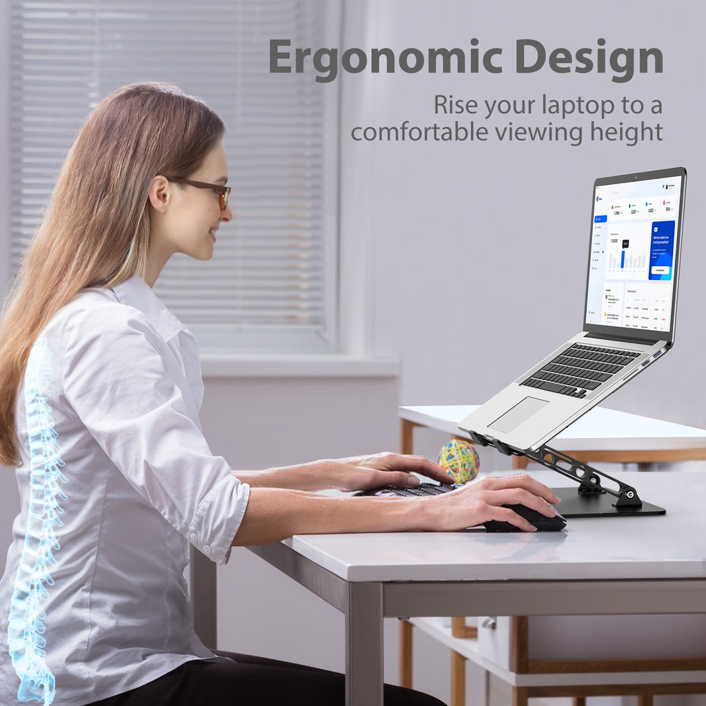 Gogoonike Adjustable Laptop Stand for Desk & Office