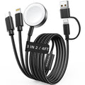 3-in-2 USB-C Charging Cable for Apple Watch & iPhone