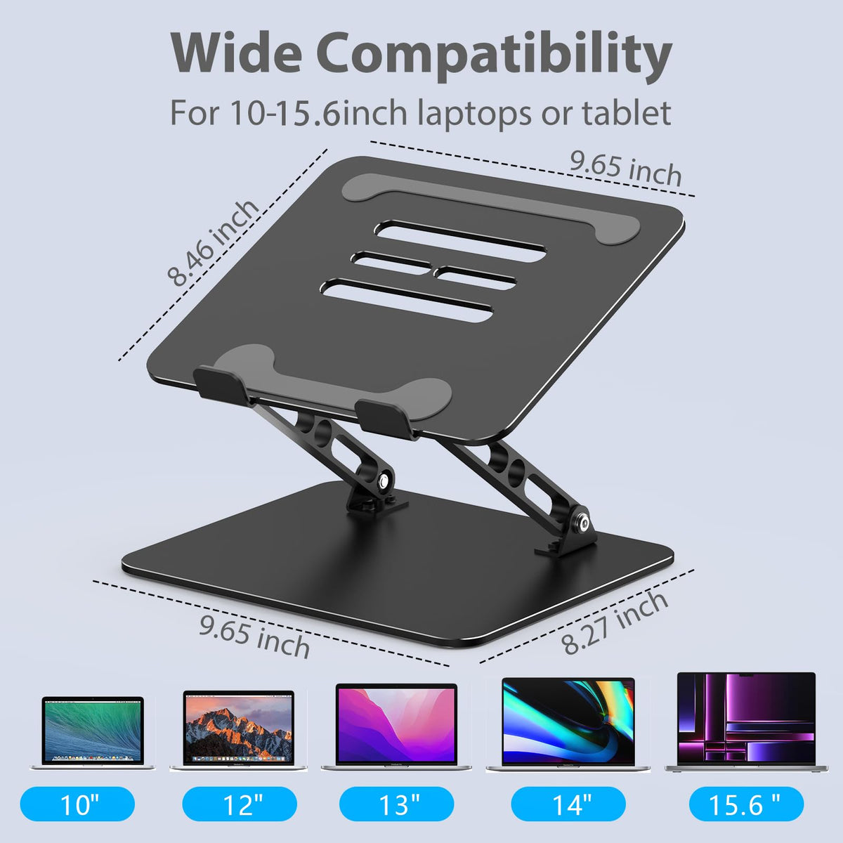 Gogoonike Adjustable Laptop Stand for Desk & Office