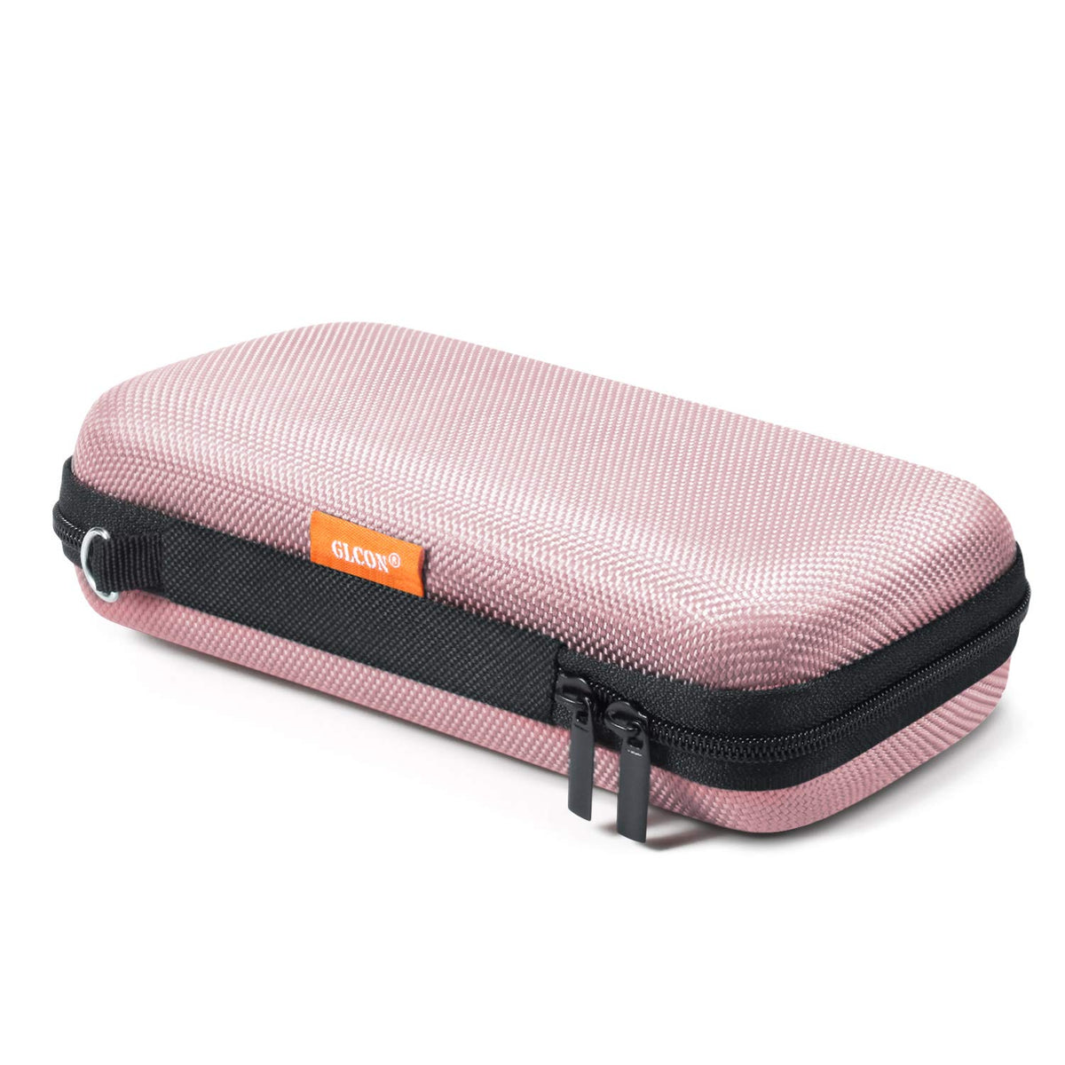 GLCON Small Hard Shell Carrying Case for External Battery,Cell Phone,GPS,Hard Drive,USB Charging Cable,Carrying Bag Mesh Inner Pocket,Zipper Enclosure,Universal Travel Pouch Bag