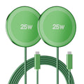25W Magnetic Wireless Fast Charging Pad for Smartphones
